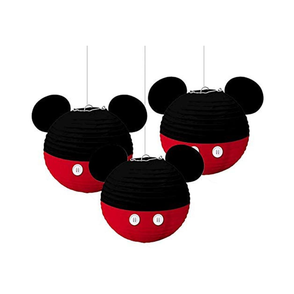 Disney Mickey Mouse Forever Paper Lanterns - Party Centre