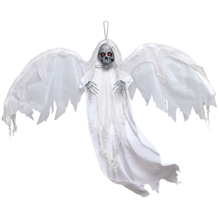 Winged Reaper With Light Up Eyes