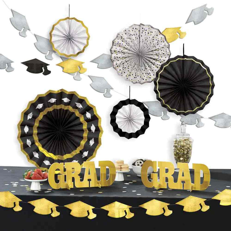Grad Room Decorating Kit 10pcs
