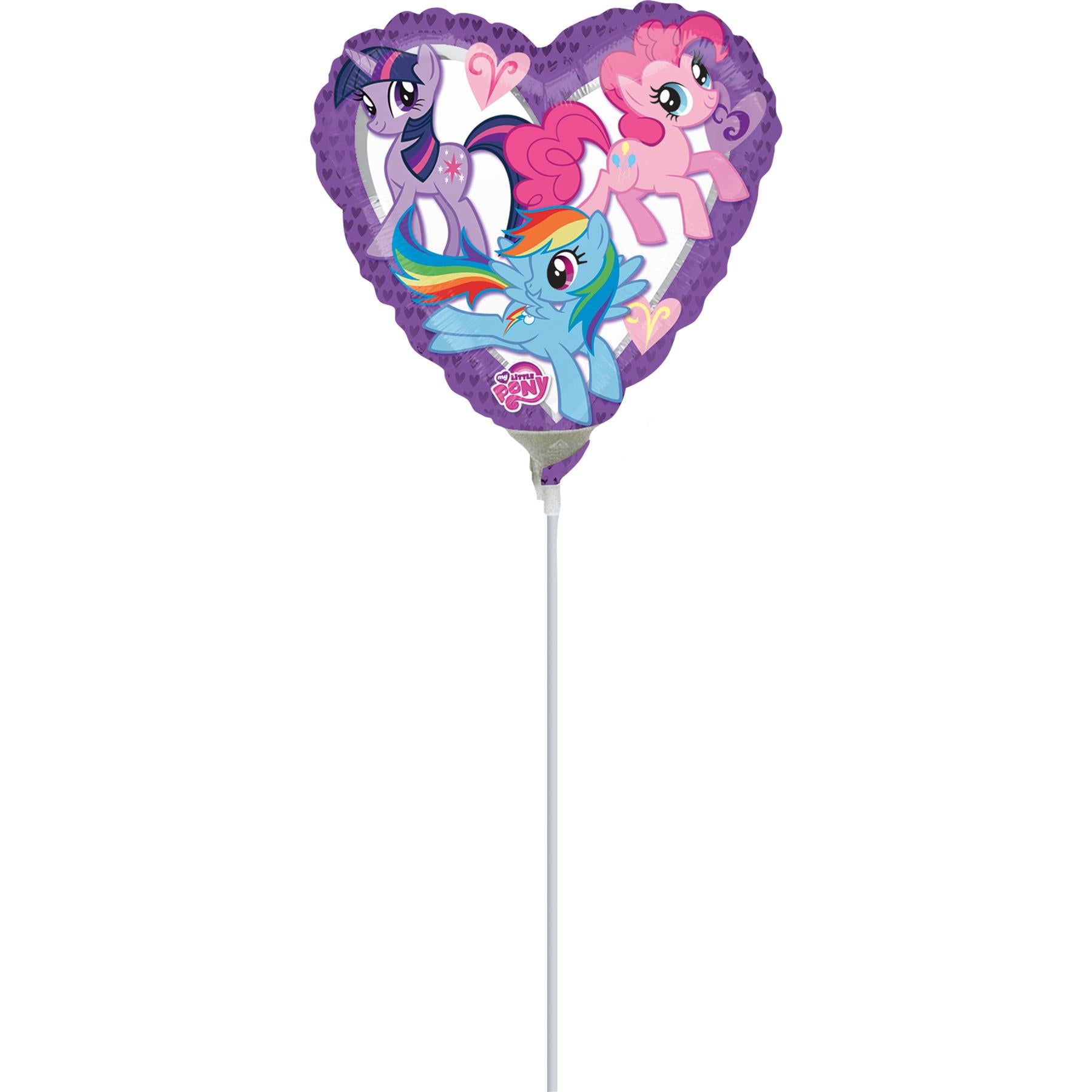 My Little Pony Heart Foil Balloon 9in Balloons & Streamers - Party Centre - Party Centre
