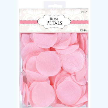 Pink Rose Flower Petals 2in, 300pcs Decorations - Party Centre - Party Centre