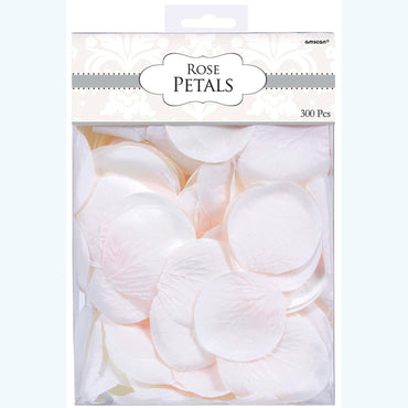 White Rose Flowers Petals 2in, 300pcs Decorations - Party Centre - Party Centre