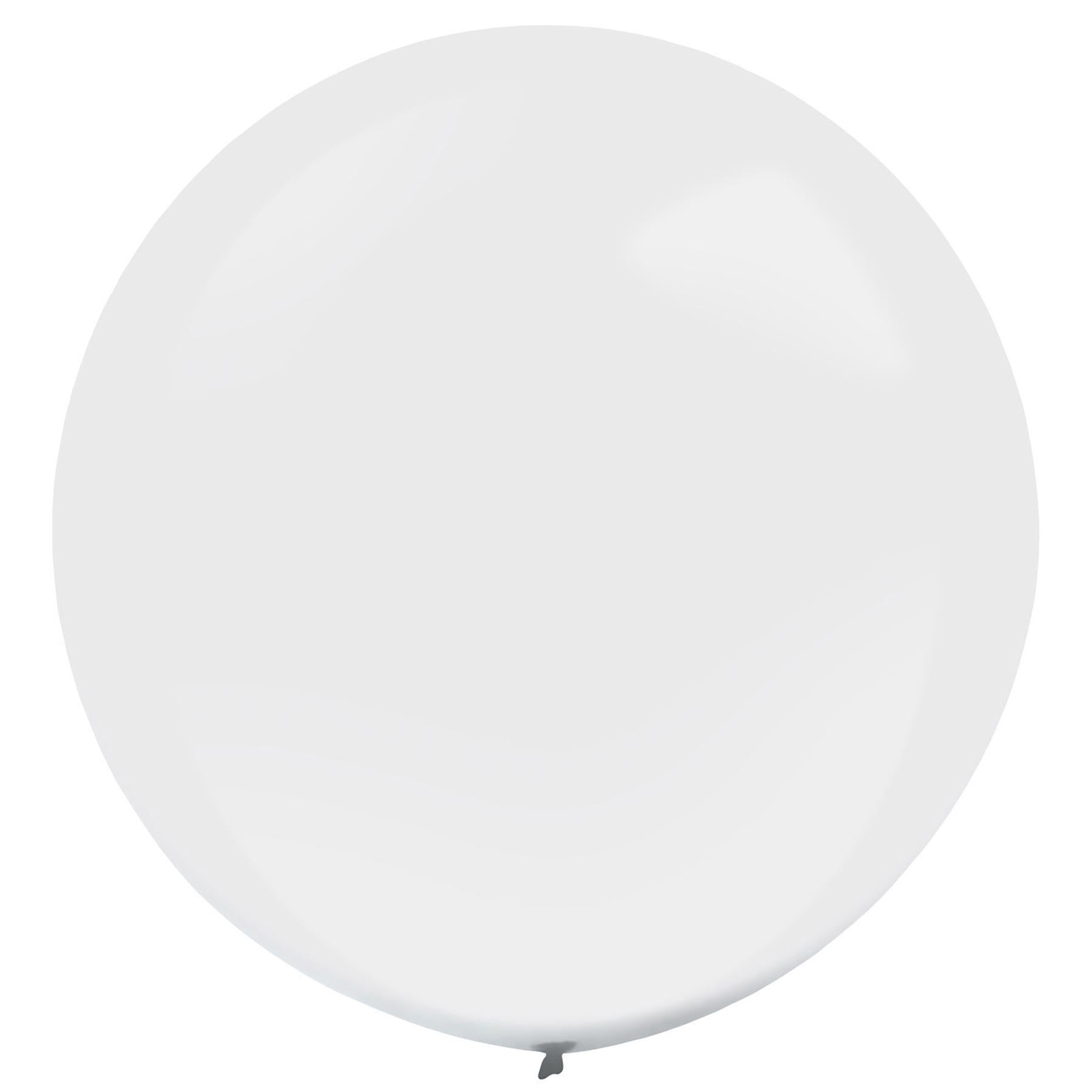 Frosty White Standard Latex Balloons 3ft Balloons & Streamers - Party Centre - Party Centre