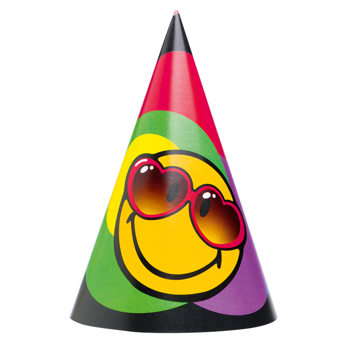 Smiley Express Yourself Party Hats 6pcs Party Accessories - Party Centre - Party Centre