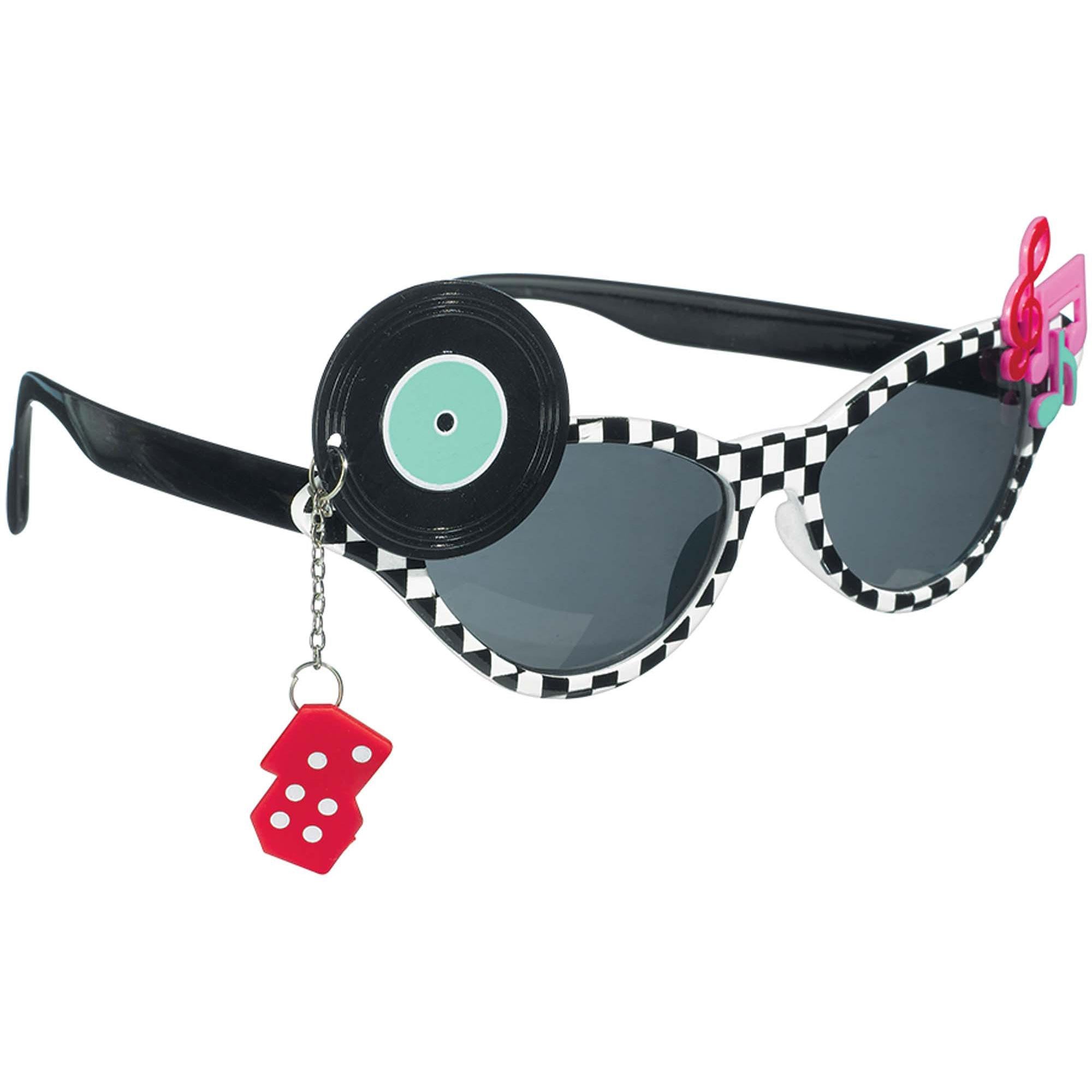 Classic 50's Tinted Fun Shades Costumes & Apparel - Party Centre - Party Centre