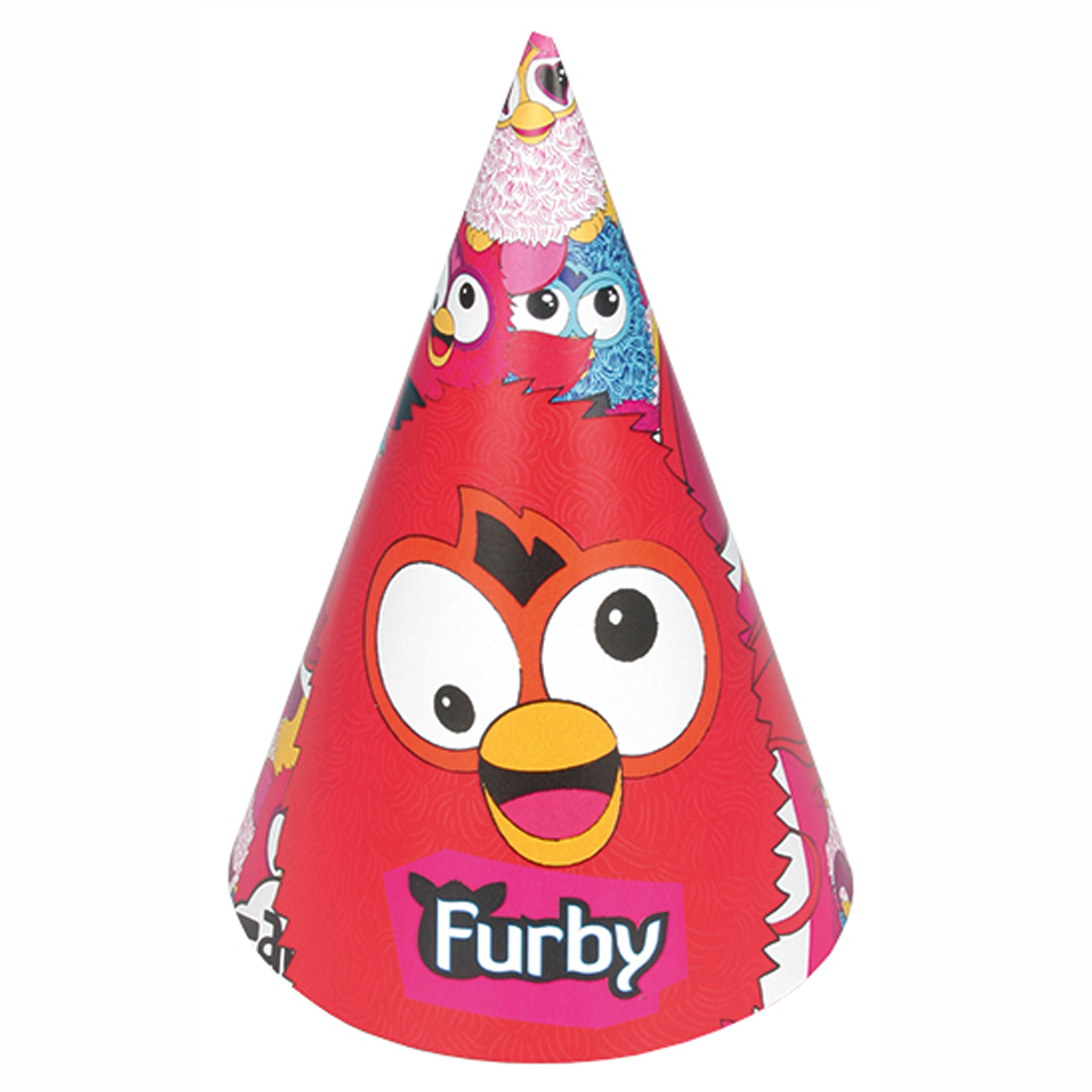 Furby Party Hats 6pcs Party Accessories - Party Centre - Party Centre