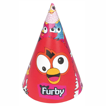 Furby Party Hats 6pcs Party Accessories - Party Centre - Party Centre