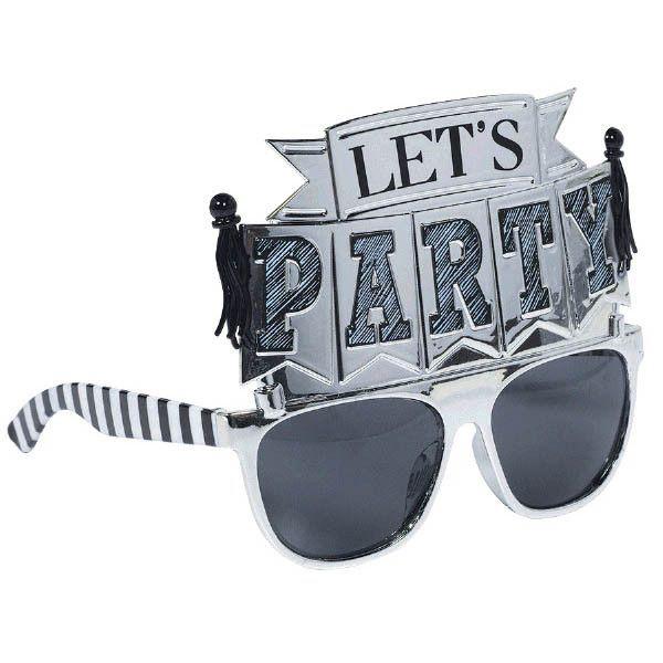 Chalkboard Birthday Novelty Glasses Costumes & Apparel - Party Centre