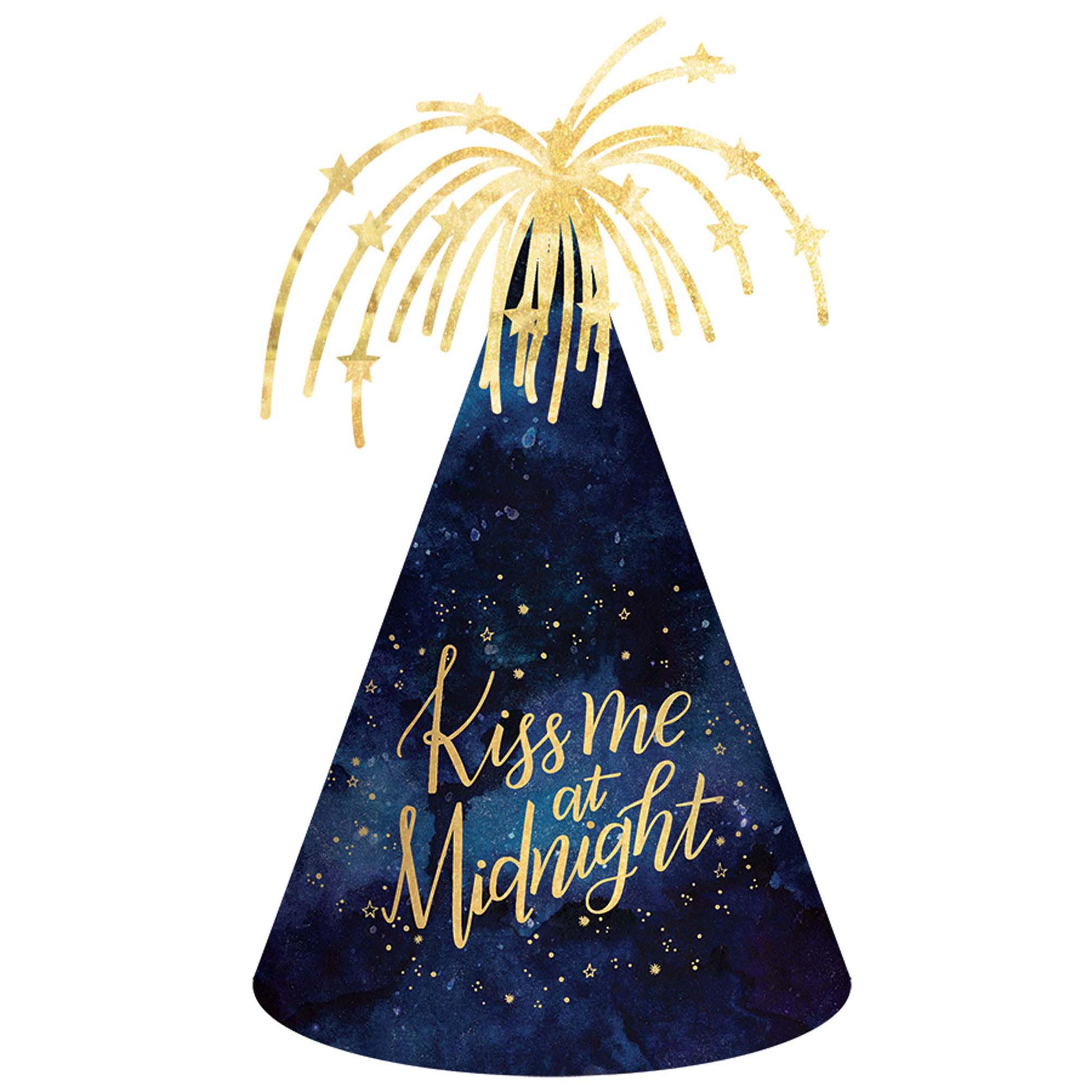 Midnight Kiss Cone Hat Party Accessories - Party Centre - Party Centre