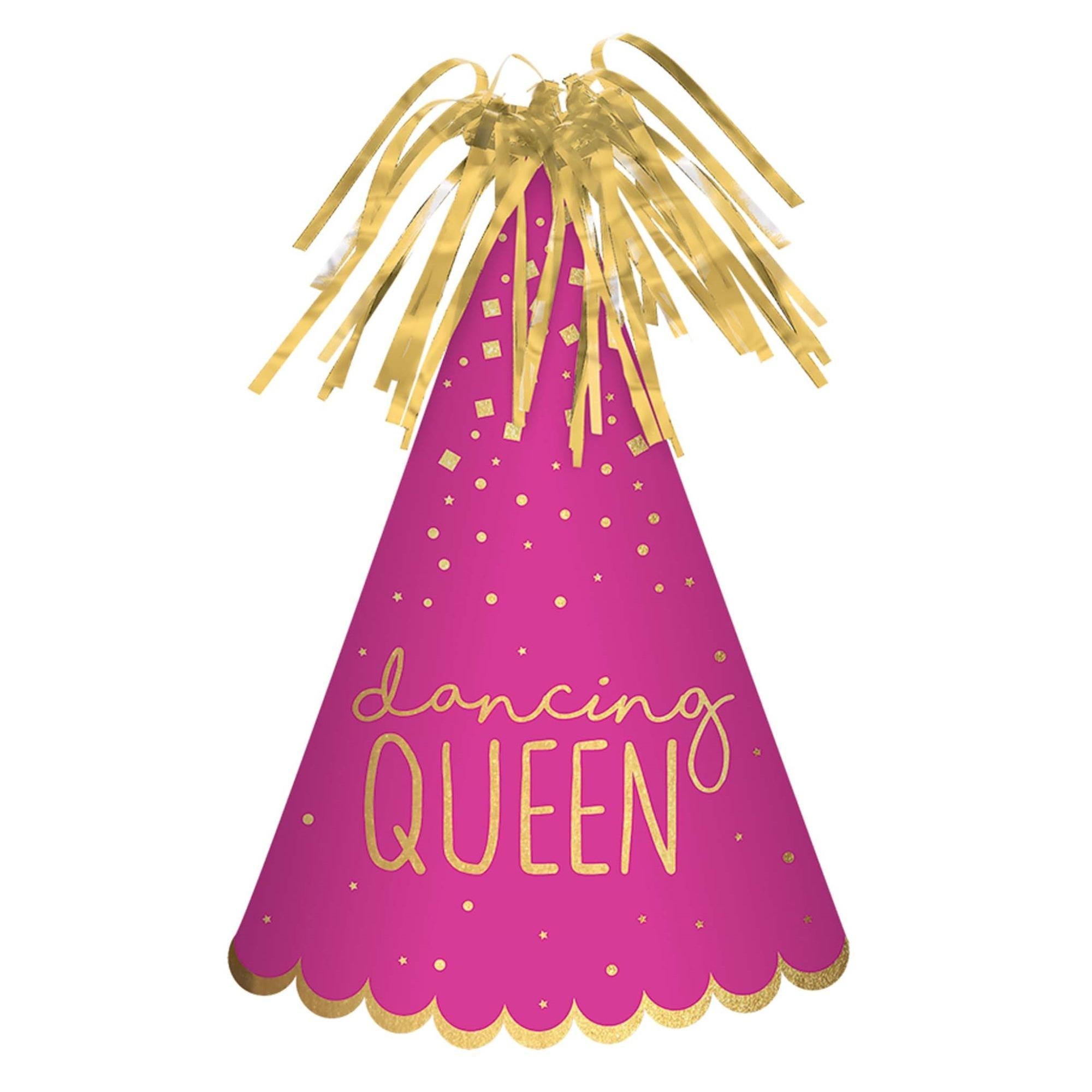 Dance Queen Cone Hat Party Accessories - Party Centre - Party Centre