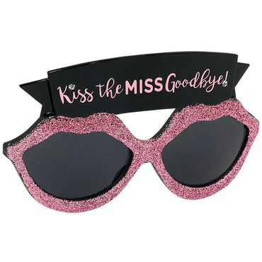 Bachelorette Kiss The Miss Goodbye Glasses Costumes & Apparel - Party Centre - Party Centre