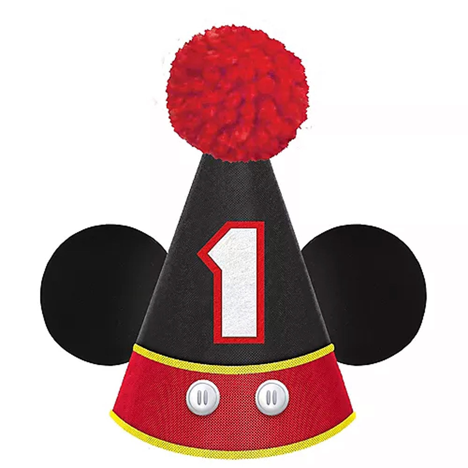 Disney Mickey Mouse Forever Deluxe Cone Hats - Party Centre