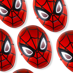 Spiderman Webbed Vaccum Form Mask
