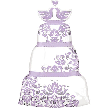 3 Layer Tapestry Cake Foil Balloon 20 x 31in Balloons & Streamers - Party Centre - Party Centre