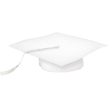 Graduation White Mortar Board Decorations - Party Centre - Party Centre