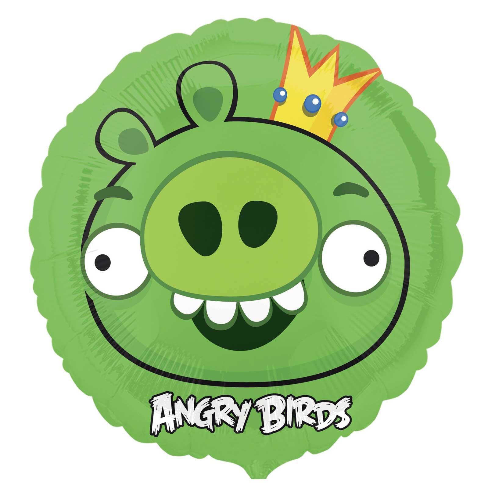 Angry Birds King Pig Foil Balloon 18in Balloons & Streamers - Party Centre - Party Centre