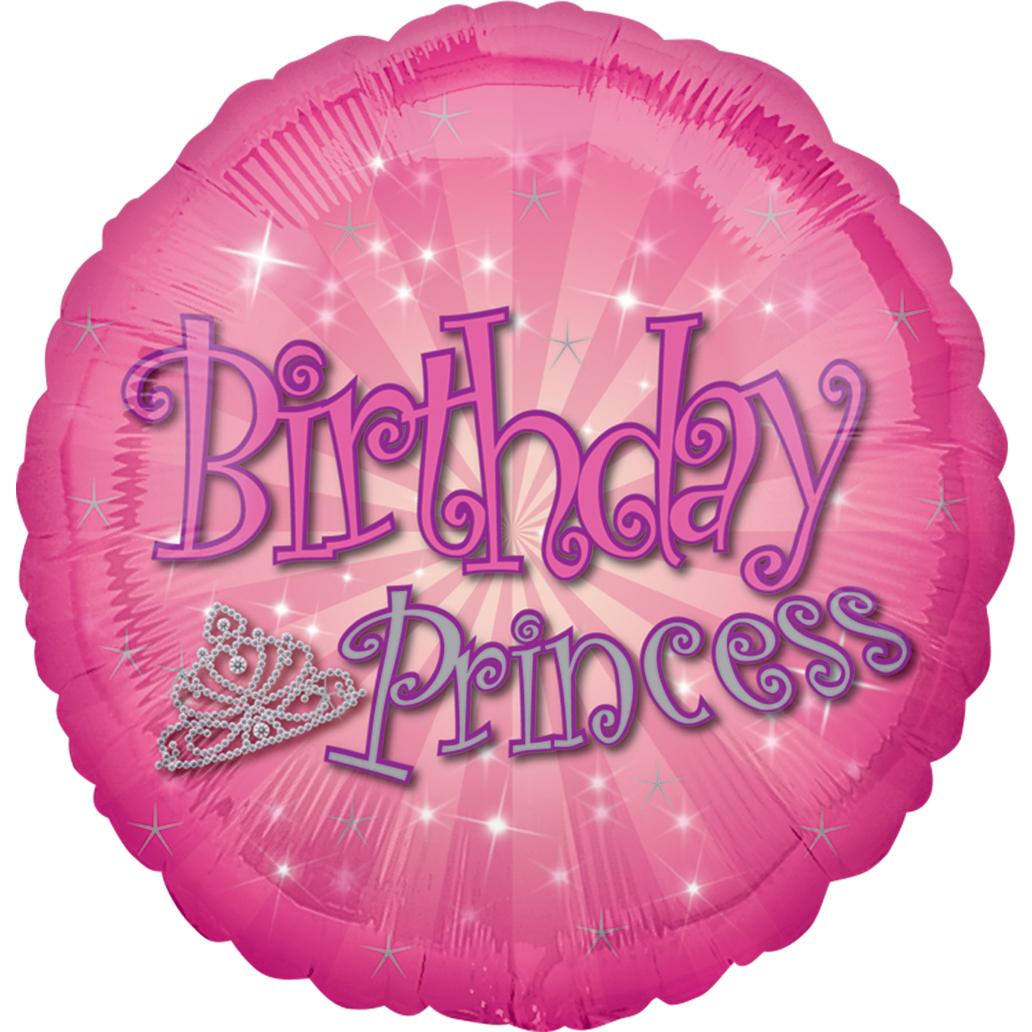 Birthday Princess Foil Balloon 18in Balloons & Streamers - Party Centre - Party Centre