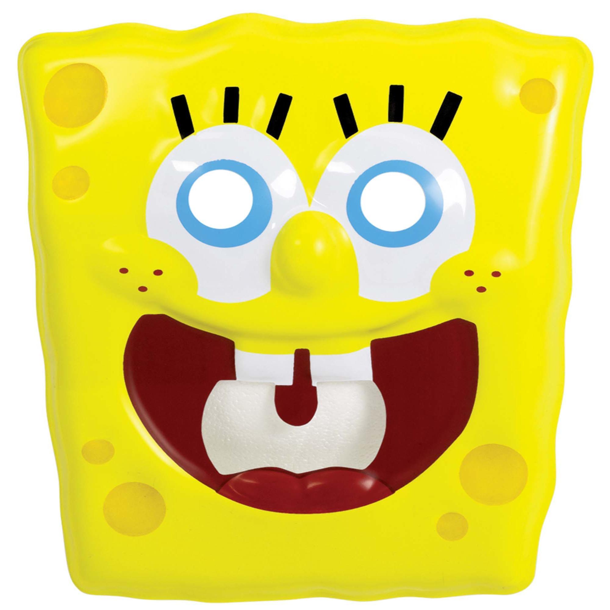 Sponge Bob Vacuum Form Mask - Party Centre