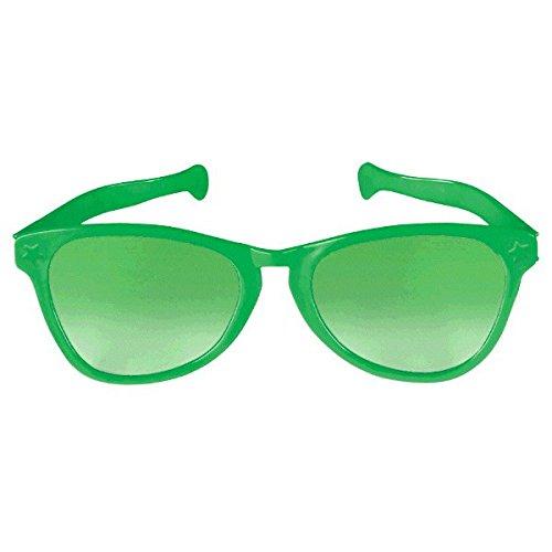 Green Jumbo Glasses 11in Costumes & Apparel - Party Centre - Party Centre