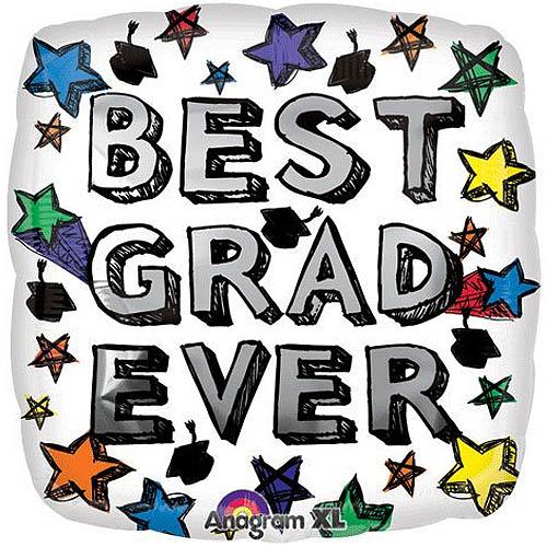 Best Graduation Ever Foil Balloon 18in Balloons & Streamers - Party Centre - Party Centre