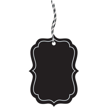 لافتات ورقية بتصميم سبورة 25 قطع - Party Centre