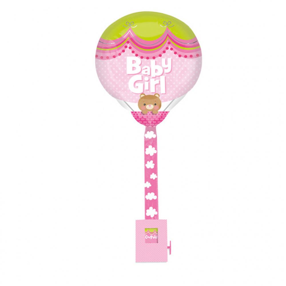 Uplifter Girl Hot Air Balloon 16 x 32in Balloons & Streamers - Party Centre - Party Centre