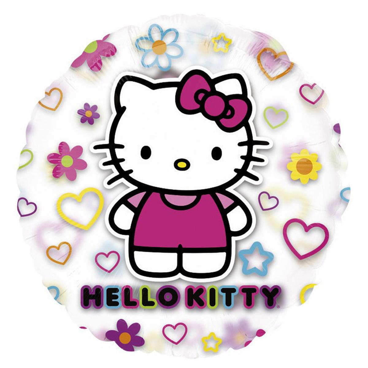 Hello Kitty See-Thru Non-Foil Balloon 26in Balloons & Streamers - Party Centre - Party Centre