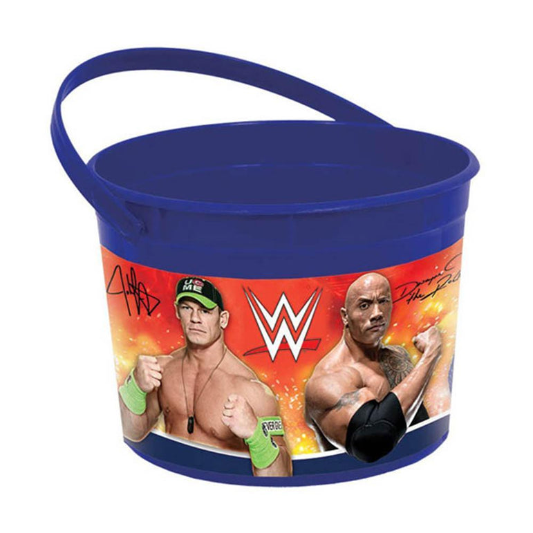 WWE Party Favor Plastic Container Favours - Party Centre