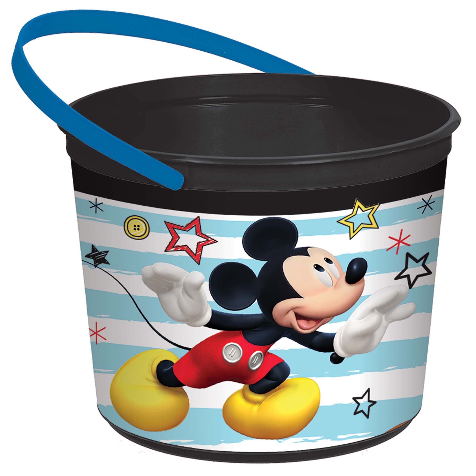 Mickey On The Go Plastic Favor Bucket - Party Centre