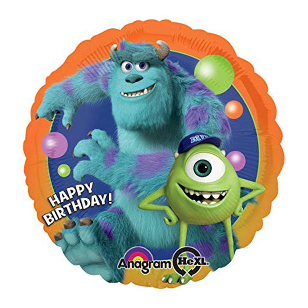 Monsters University Birthday Foil Balloon 18in Balloons & Streamers - Party Centre - Party Centre