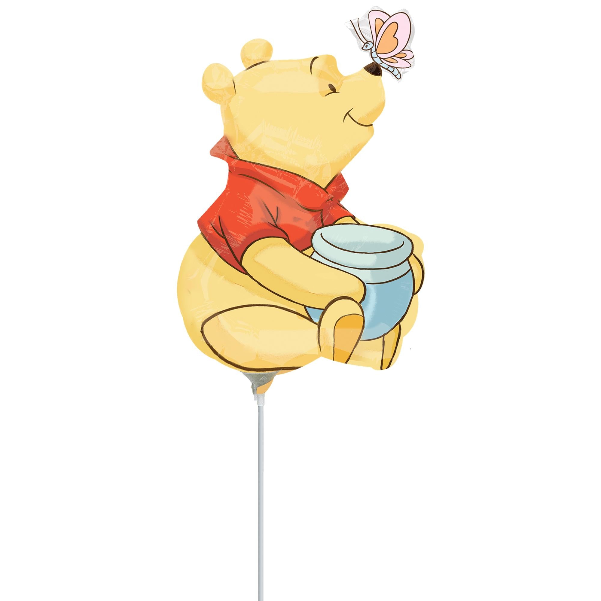 Pooh Full Body Mini Shape Balloons & Streamers - Party Centre - Party Centre