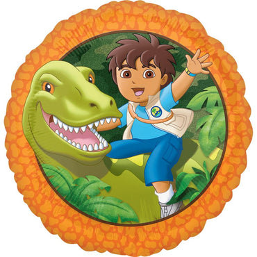 Go Diego Go Foil Balloon 45cm Balloons & Streamers - Party Centre - Party Centre