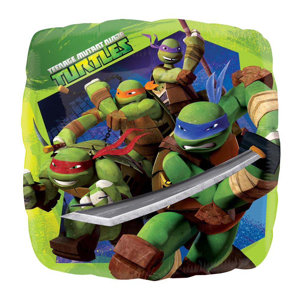 Teenage Mutant Ninja Turtles Foil Balloons 18in Balloons & Streamers - Party Centre - Party Centre