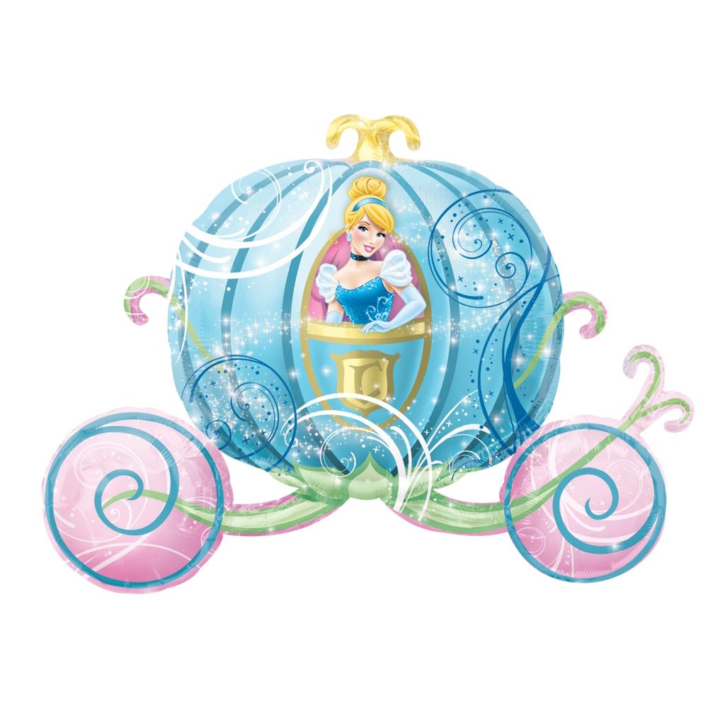 Cinderella Carriage SuperShape Balloons & Streamers - Party Centre - Party Centre