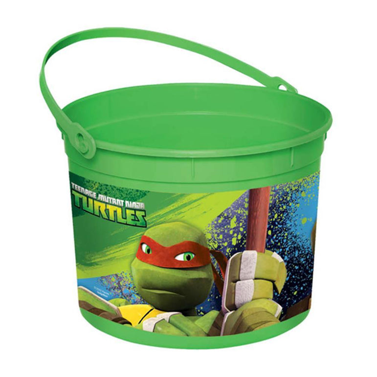 Teenage Mutant Ninja Turtles Plastic Favor Container Favours - Party Centre