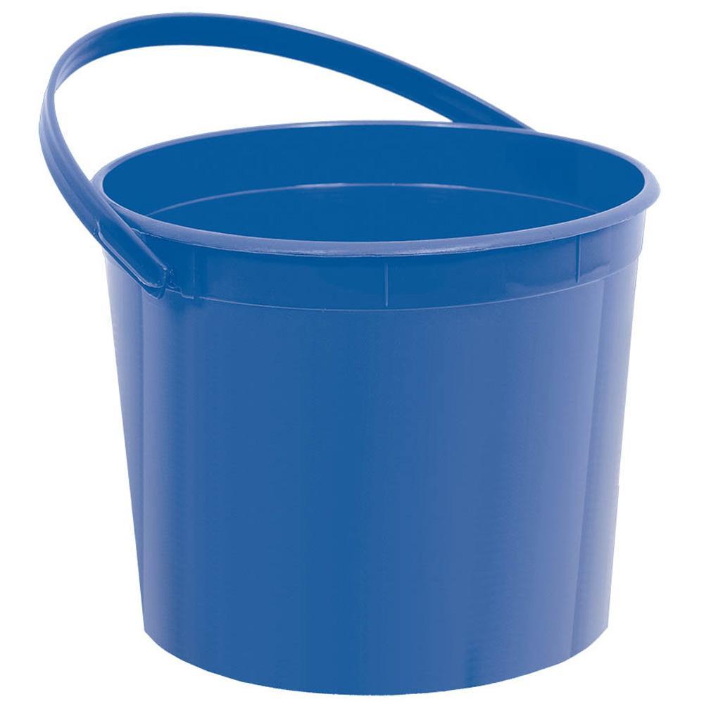 Royal Blue Plastic Bucket Favours - Party Centre - Party Centre