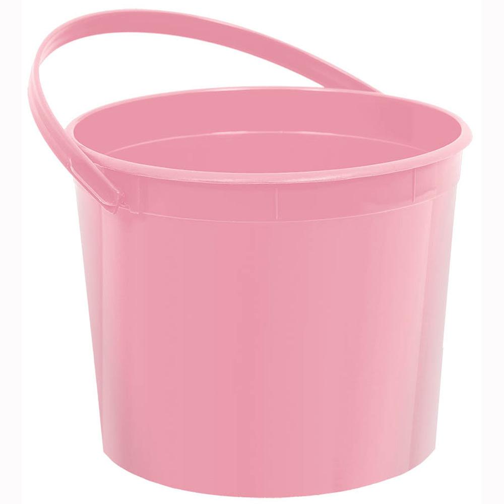New Pink Plastic Bucket Favours - Party Centre - Party Centre