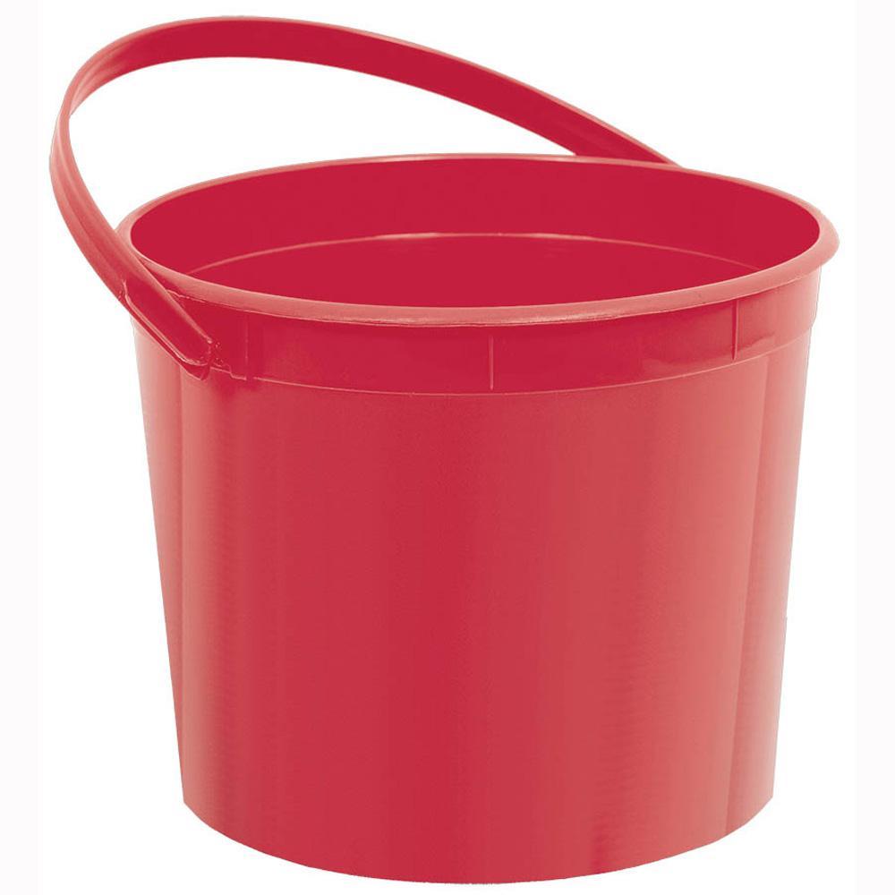 Apple Red Plastic Bucket Favours - Party Centre - Party Centre