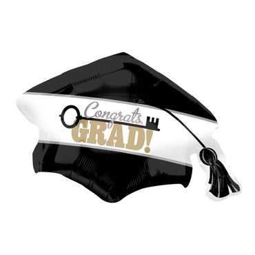 Key to Success Cap SuperShape Balloon 31 x 22in Balloons & Streamers - Party Centre - Party Centre