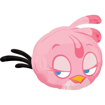 Angry Birds Pink Bird Foil Balloon 27 x 21in Balloons & Streamers - Party Centre - Party Centre
