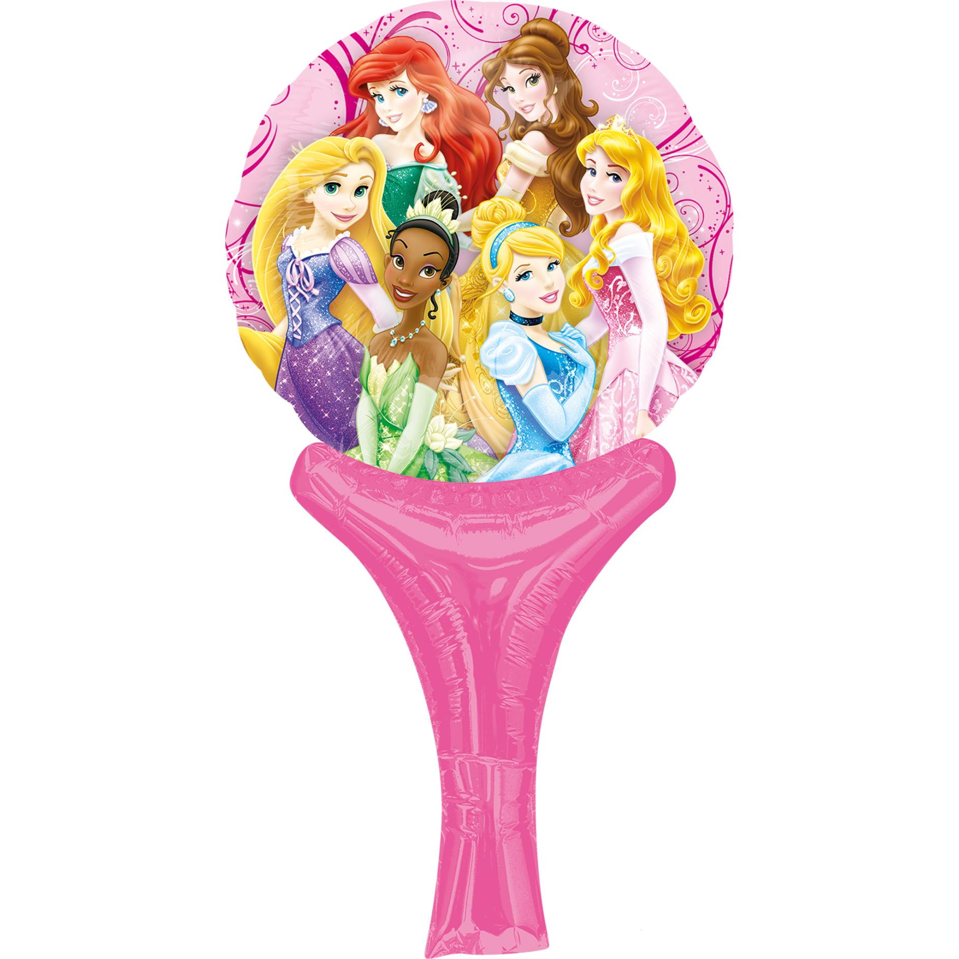 Princesses Inflate-A-Fun Balloon 6 x 12in Balloons & Streamers - Party Centre - Party Centre