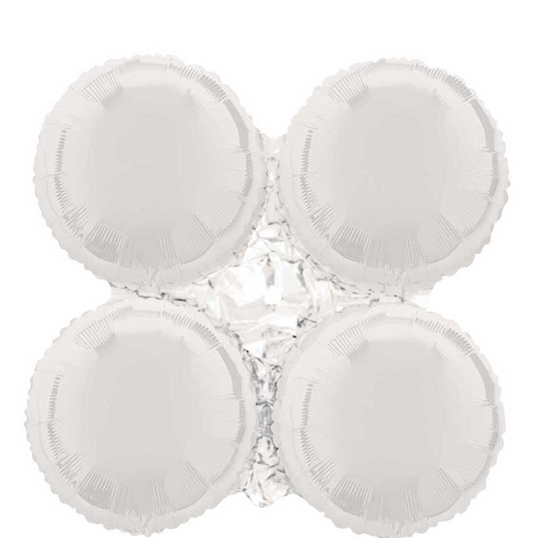 White Large MagicArch Balloon 29.5in Balloons & Streamers - Party Centre