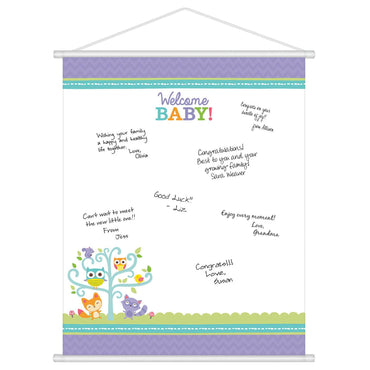 Woodland Welcome Sign In Sheet Favours - Party Centre - Party Centre