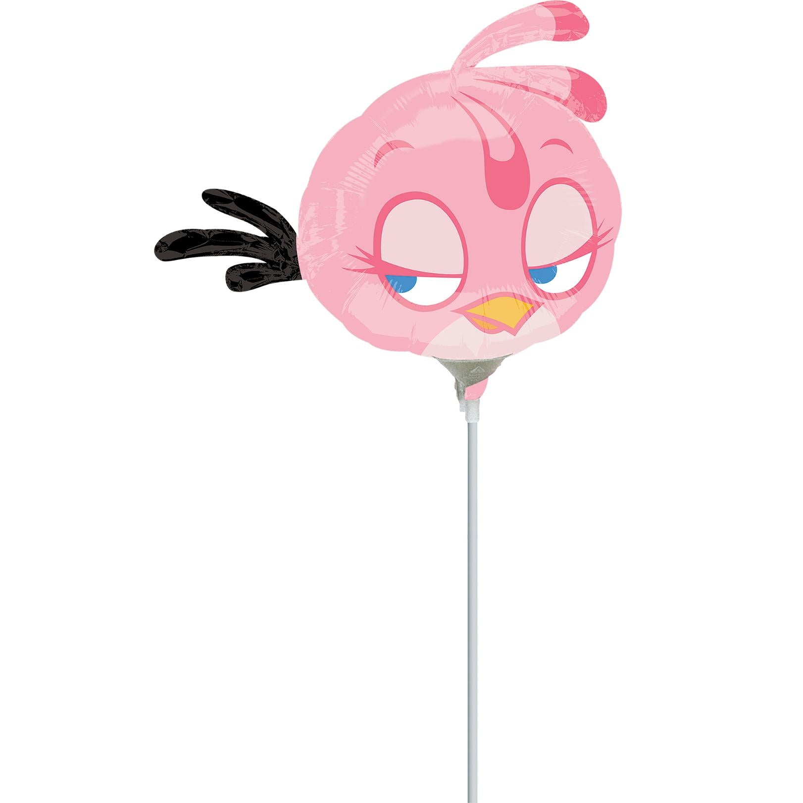 Angry Birds Pink Bird Mini Shape Balloon Balloons & Streamers - Party Centre - Party Centre