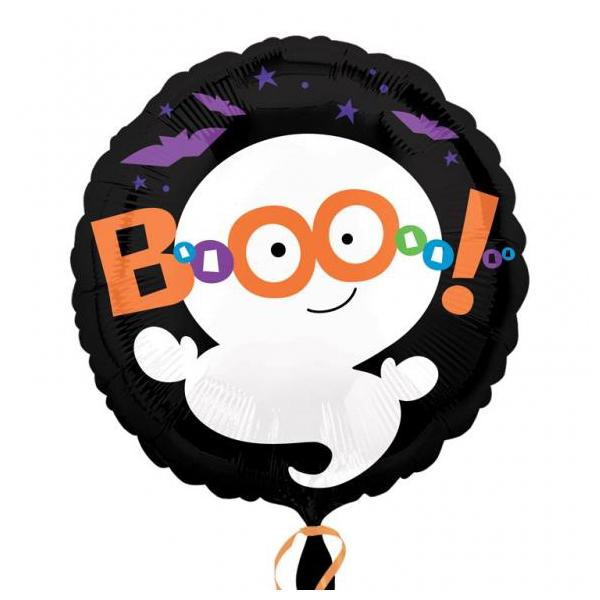 Boo Ghost Foil Balloon Balloons & Streamers - Party Centre - Party Centre