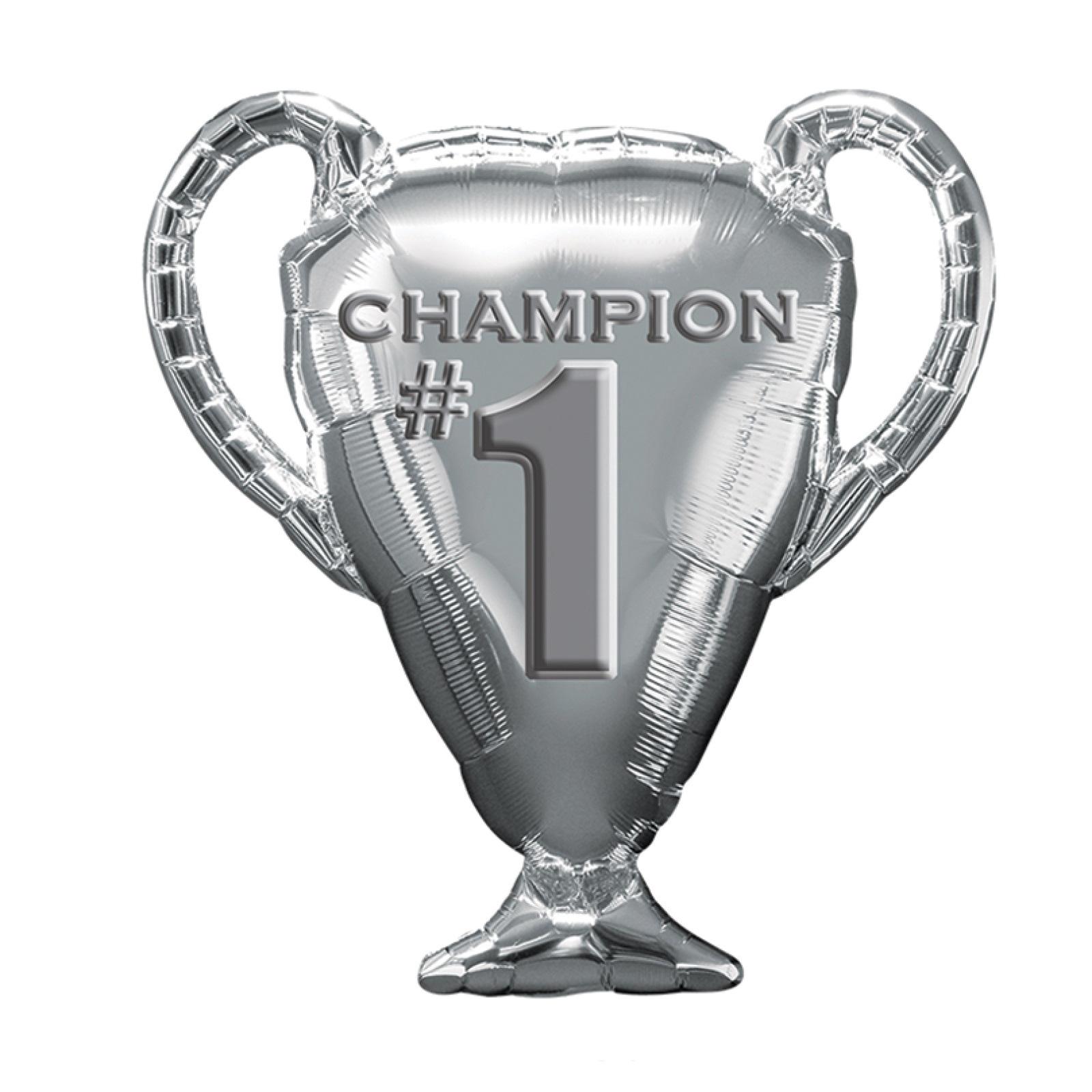 Trophy Champion # 1 Supershape Balloon 28in Balloons & Streamers - Party Centre - Party Centre