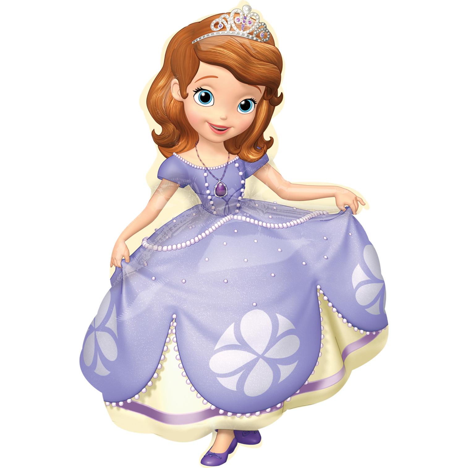 Sofia The First Pose Super Shape Balloon Balloons & Streamers - Party Centre - Party Centre