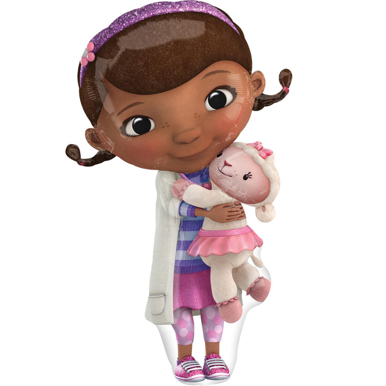 Doc Mcstuffins Super Shape Balloon Balloons & Streamers - Party Centre