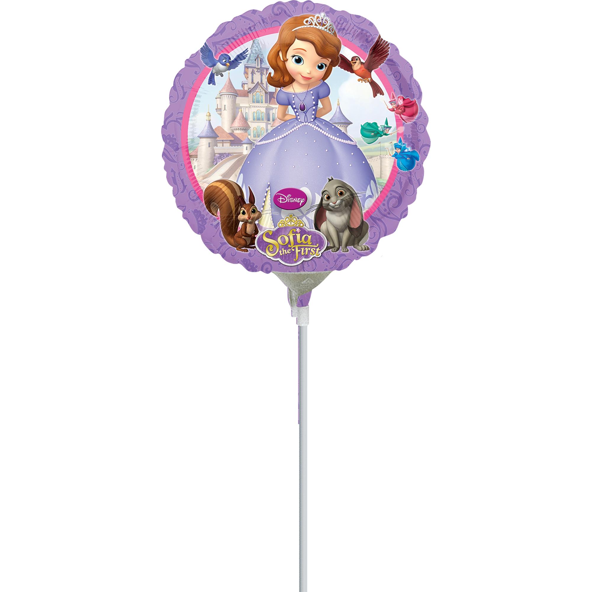 Sofia The First Foil 9in Balloons & Streamers - Party Centre - Party Centre