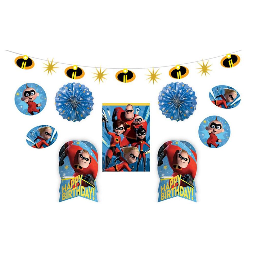 Disney Incredibles 2 Room Decorating Kit Decorations - Party Centre - Party Centre